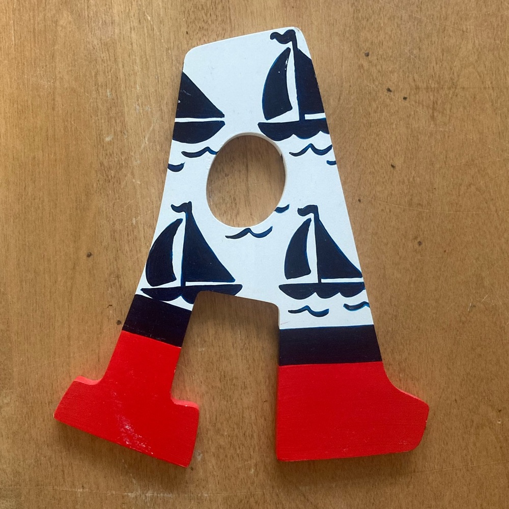 JACOB wooden letters - Picture 3 of 7